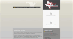 Desktop Screenshot of napcosa.com